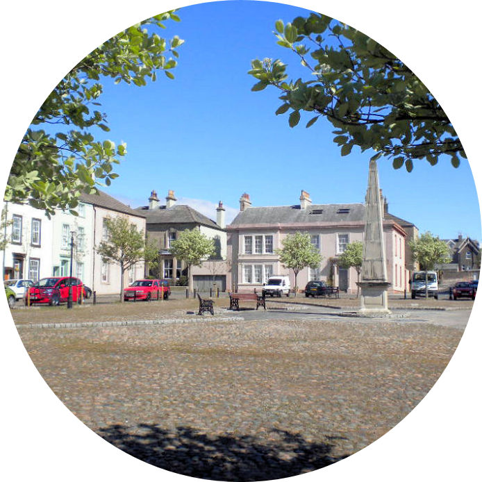 Image of town which Sight Support West Cumbria offers their services in